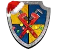 Guardian Plumbers, Heating, Air & Electrical shield christmas logo