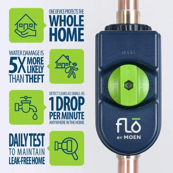 Moen Flo water saving device