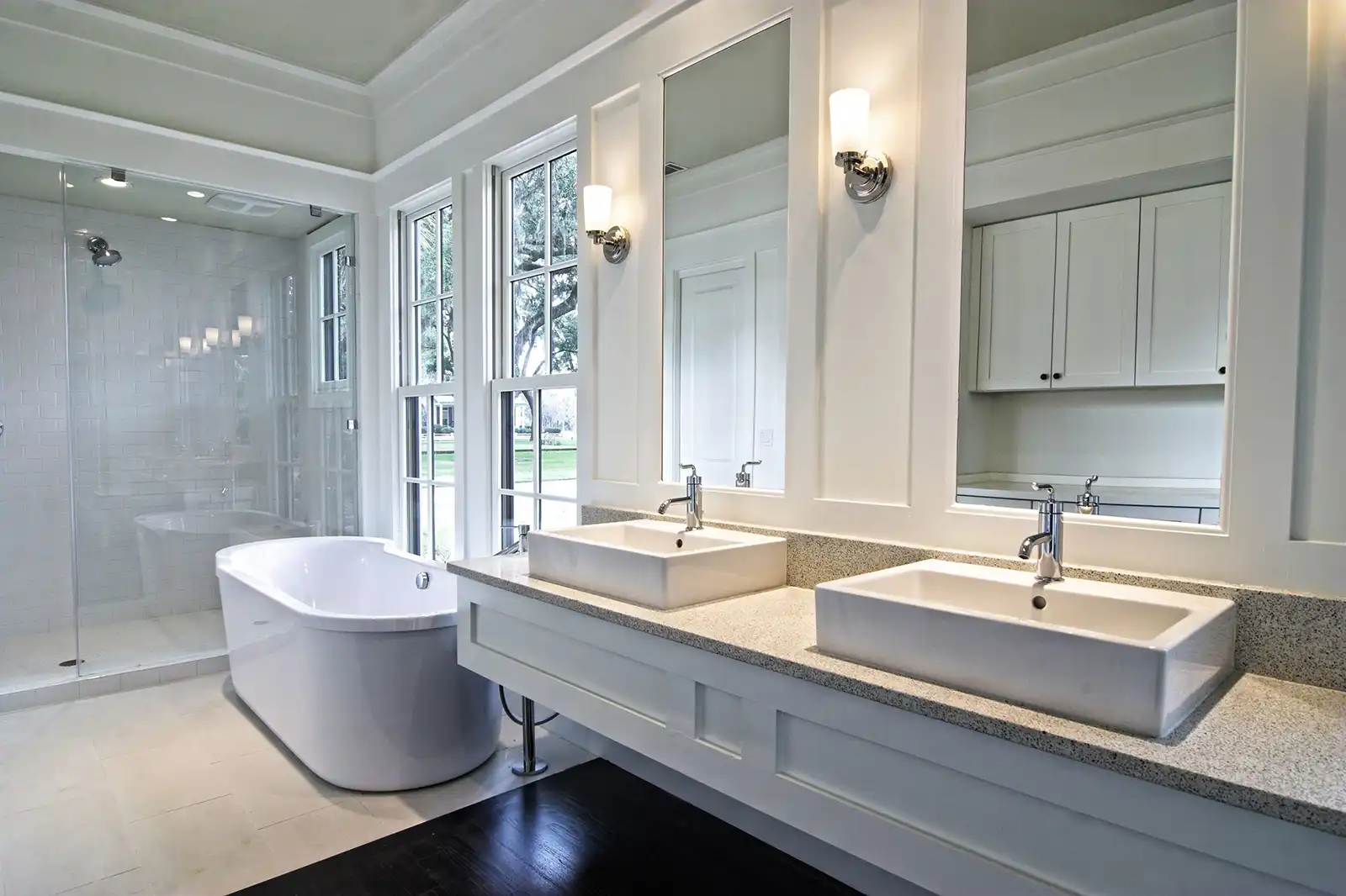 finished bathroom
